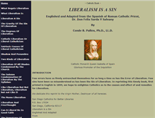 Tablet Screenshot of liberalismisasin.com